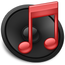 iTunes Red S Icon 128x128 png